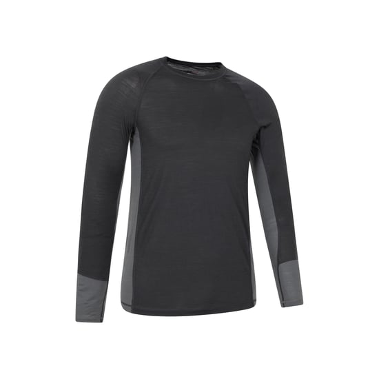 Mountain Warehouse - Base Layer Oberteil für Herren, Langärmlig (Holzkohle) - Image 4