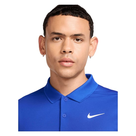 Nike - "Victory" Poloshirt für Herren (Game Royal/Weiß) - Image 3