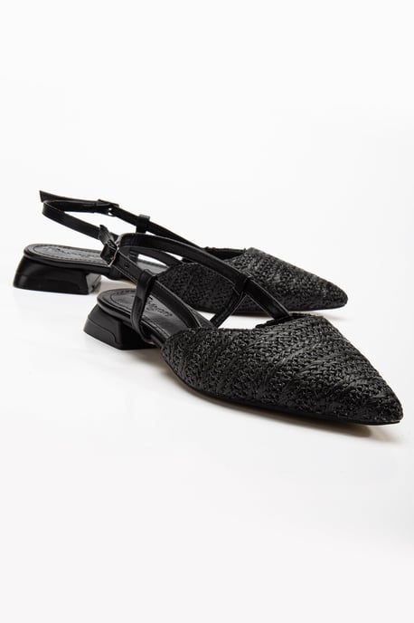 Riley Gewebt Slingback Flache Schuhe - Image 3