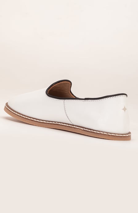 Dalya Leder Slip-On Flache Schuhe Damen - Image 4