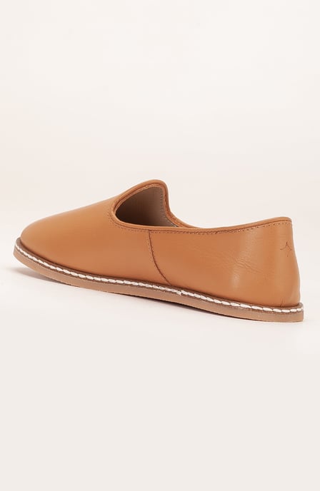 Dalya Leder Slip-On Flache Schuhe Damen - Image 4