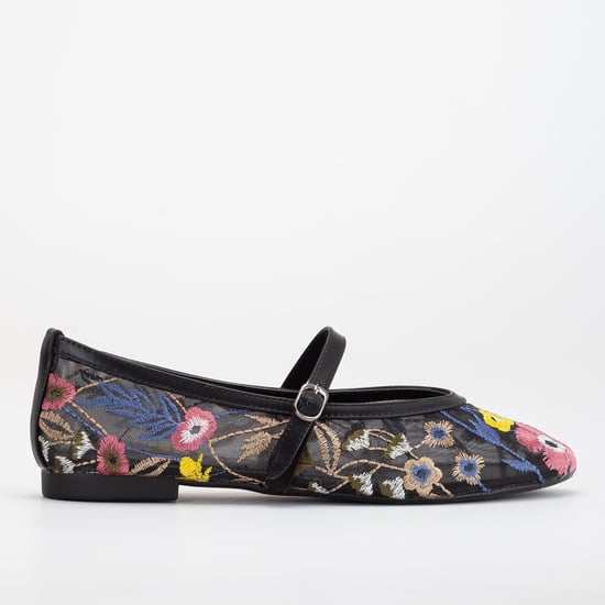 Fauna Mesh Mary Jane Flache Schuhe - Image 4