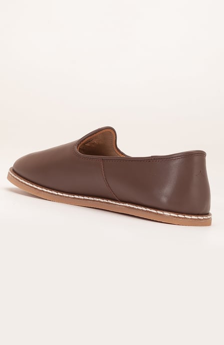 Dalya Leder Slip-On Flache Schuhe Damen - Image 4