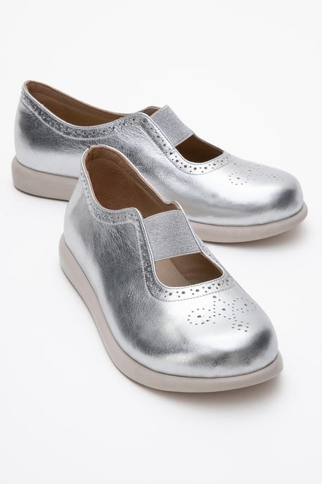 CHELLE Elastisch Leder Flach Damen - Image 2