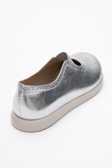 CHELLE Elastisch Leder Flach Damen - Image 4
