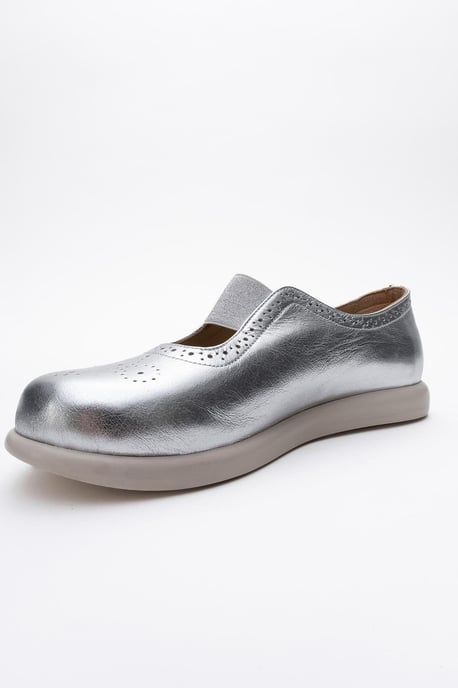 CHELLE Elastisch Leder Flach Damen - Image 5