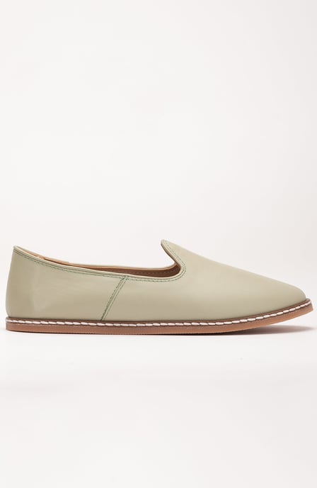 Dalya Leder Slip-On Flache Schuhe Damen - Image 2