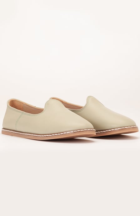 Dalya Leder Slip-On Flache Schuhe Damen - Image 3