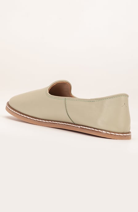 Dalya Leder Slip-On Flache Schuhe Damen - Image 4