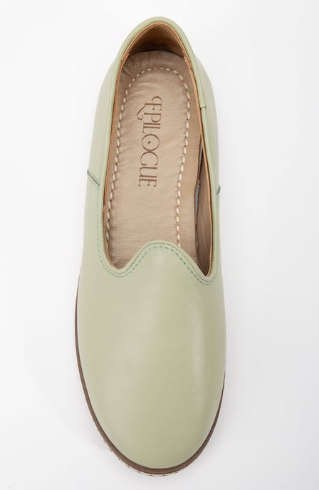 Dalya Leder Slip-On Flache Schuhe Damen - Image 5