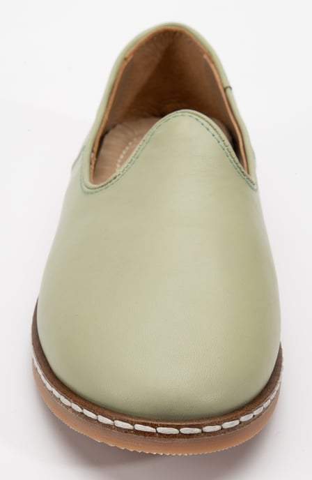 Dalya Leder Slip-On Flache Schuhe Damen - Image 6