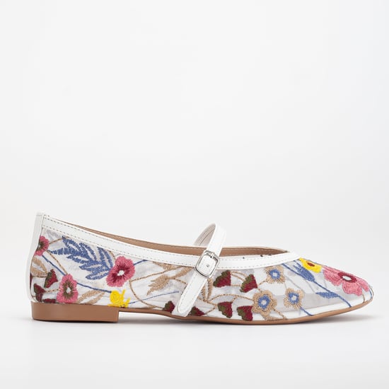 Fauna Mesh Mary Jane Flache Schuhe - Image 5
