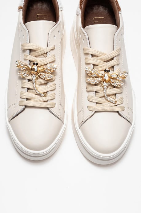 Laren Leather Buckle Turnschuhe Women - Image 3