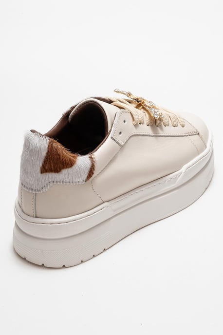 Laren Leather Buckle Turnschuhe Women - Image 5