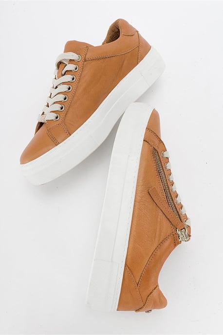 Beryl Leather Zip Turnschuh Women - Image 4