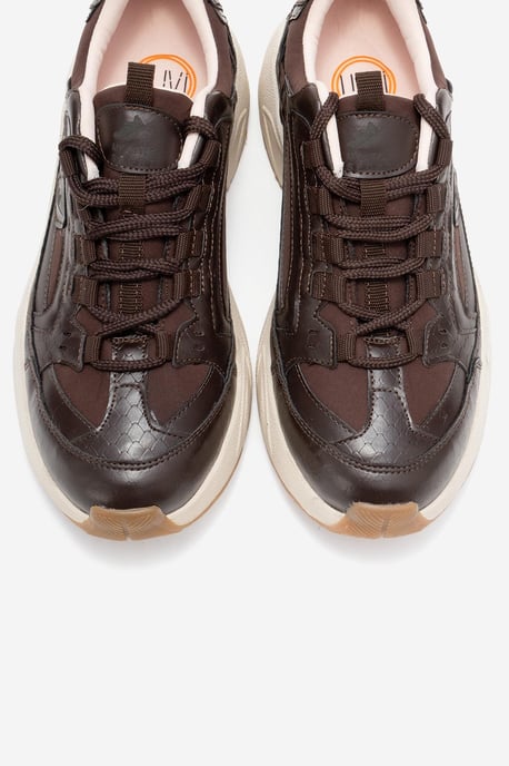 Bambi Bedruckte Mesh Turnschuhe Damen - Image 3