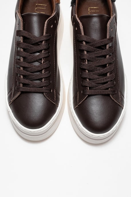 Anabel Leder Plateau Turnschuhe Damen - Image 3