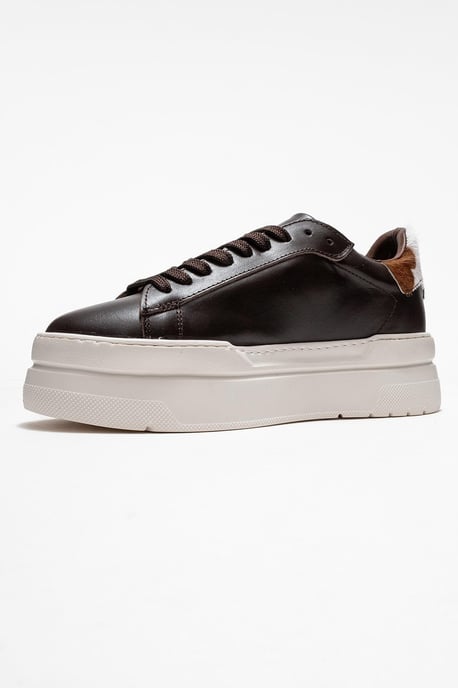 Anabel Leder Plateau Turnschuhe Damen - Image 4