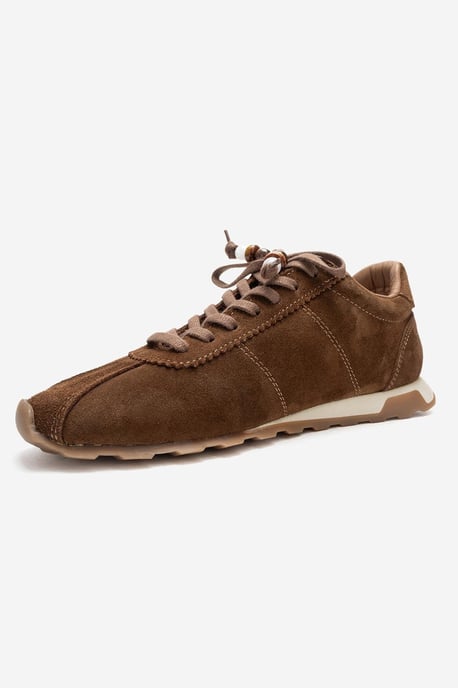 Brea Leder Verzierte Turnschuh Damen - Image 4