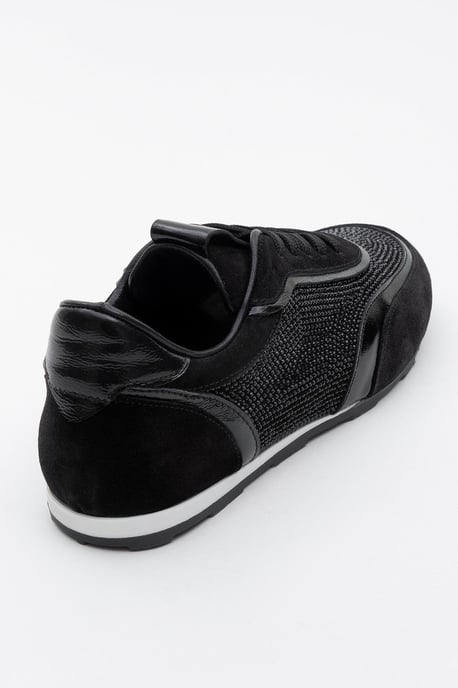 Bonia Strass Wildleder Turnschuhe Damen - Image 3