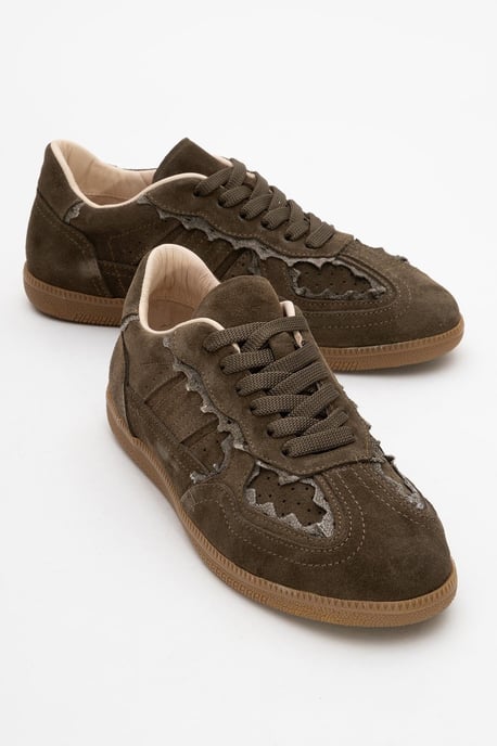 Shiva Suede Leather Turnschuhe Women - Image 2