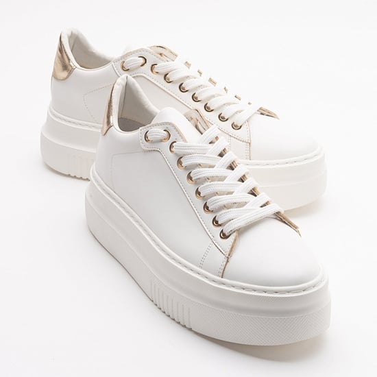 Violette Platform Turnschuhe - Image 1
