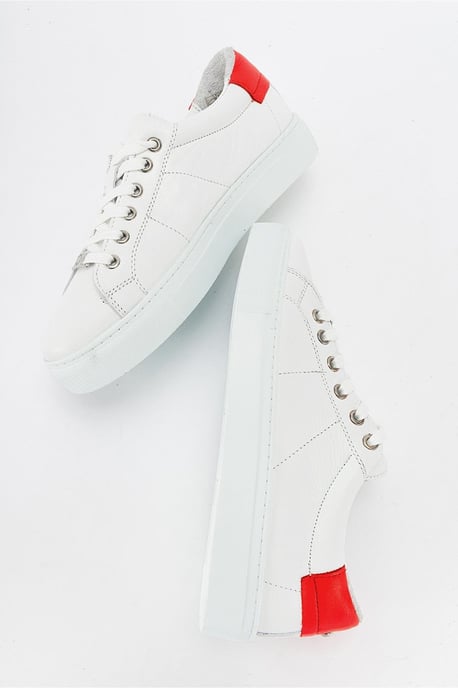 Ayverie Leather Turnschuh Women - Image 3