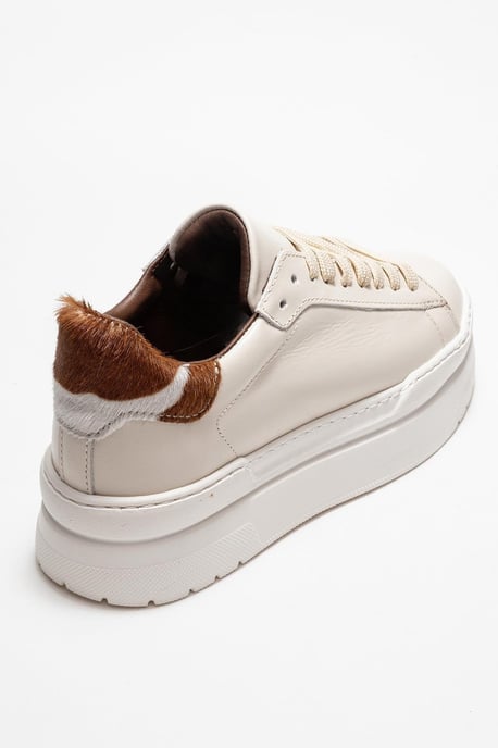 Anabel Leder Plateau Turnschuhe Damen - Image 5