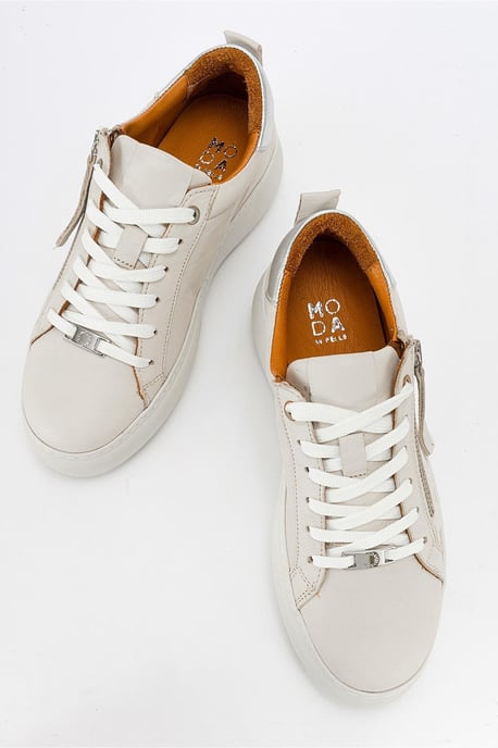 Allie Leather Zip Turnschuh Women - Image 2