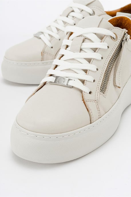 Allie Leather Zip Turnschuh Women - Image 3