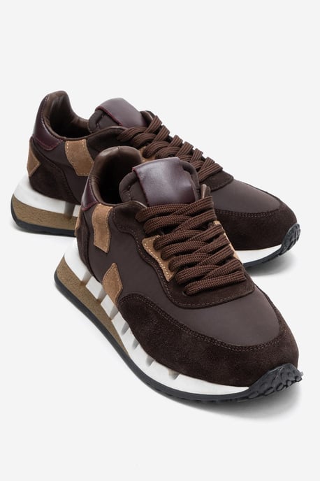 Vian Leather Platform Turnschuh Women - Image 2