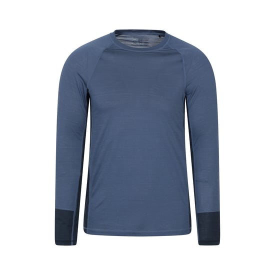 Mountain Warehouse - Base Layer Oberteil für Herren, Langärmlig (Marine) - Image 1