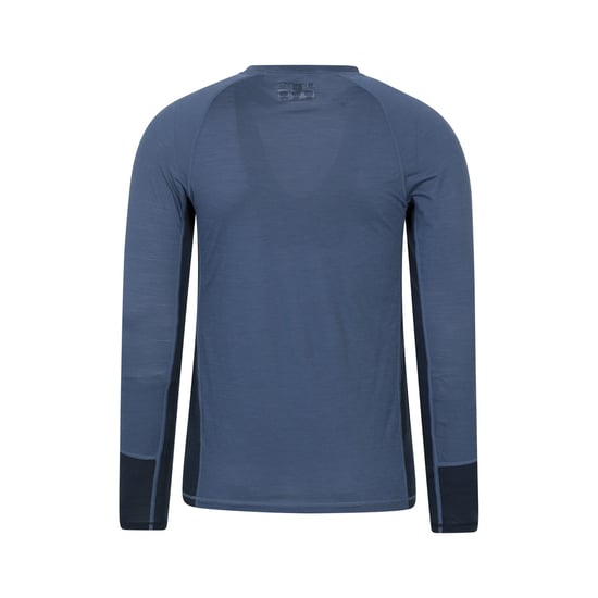 Mountain Warehouse - Base Layer Oberteil für Herren, Langärmlig (Marine) - Image 2