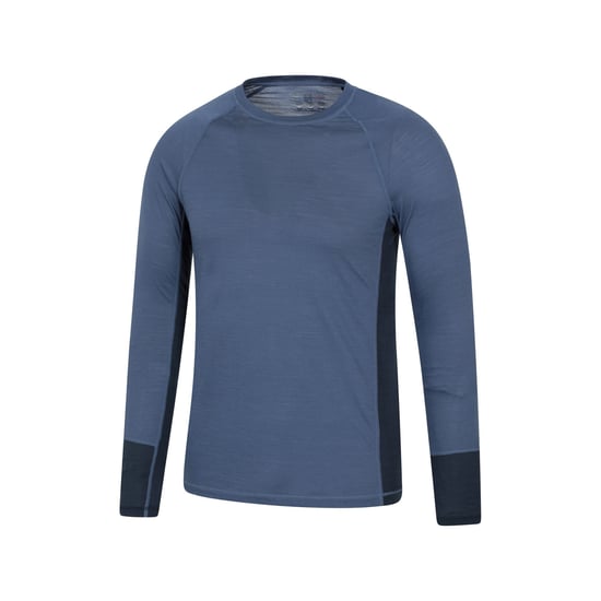 Mountain Warehouse - Base Layer Oberteil für Herren, Langärmlig (Marine) - Image 3