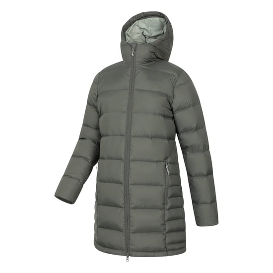 Mountain Warehouse - "Stratus Extreme" Daunenjacke für Damen, Packable, Lang (Khakigrün) - Image 3
