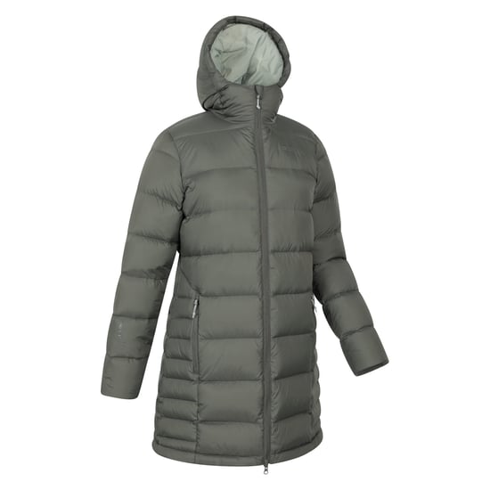 Mountain Warehouse - "Stratus Extreme" Daunenjacke für Damen, Packable, Lang (Khakigrün) - Image 4