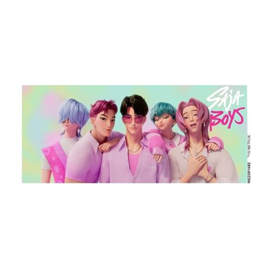 K-Pop Demon Hunters - Kaffeebecher, Saja Jungen (Weiß) - Image 2