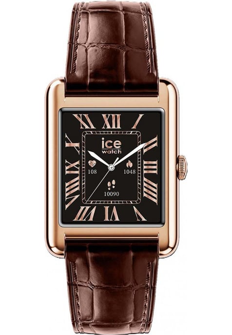 Ice Watch Ice Smart Tk 2.0 - Rose-gold - Brown Croco Braun Unisex Armbanduhr 025382 - - Image 1