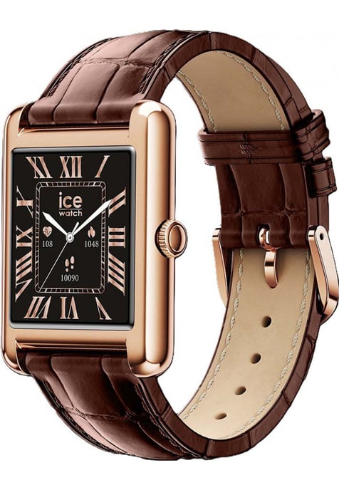 Ice Watch Ice Smart Tk 2.0 - Rose-gold - Brown Croco Braun Unisex Armbanduhr 025382 - - Image 3