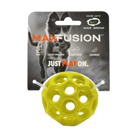 Nike - Hundespielzeug "Max Fusion", Spirale (Gelb) - Image 2