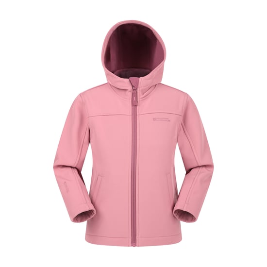 Mountain Warehouse - Softshelljacke für Kinder (Hellrosa) - Image 1