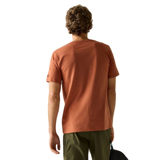 Regatta - "Cline IX" T-Shirt für Herren (Ziegelrot) - Image 5