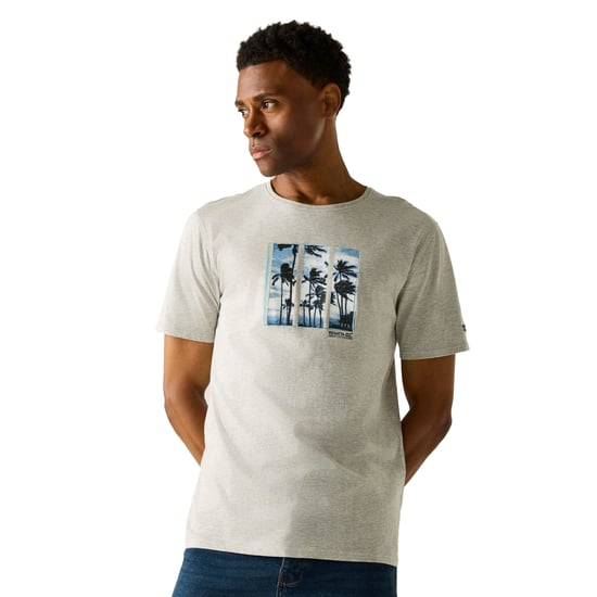 Regatta - "Cline IX" T-Shirt für Herren (Grau meliert) - Image 5