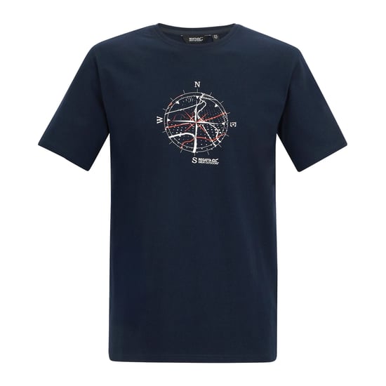 Regatta - "Cline IX" T-Shirt für Herren (Marine) - Image 1