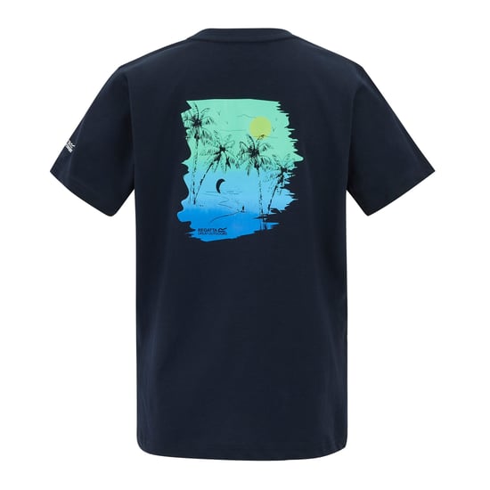 Regatta - "Bosley" T-Shirt für Kinder (Marine) - Image 2