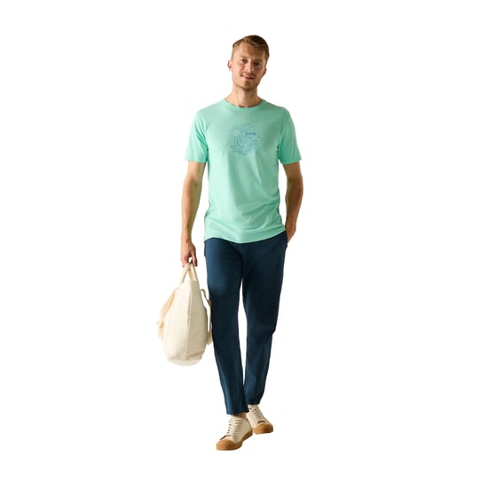 Regatta - "Cline IX" T-Shirt für Herren (Eisgrün) - Image 4