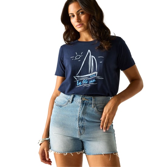 Regatta - "Filandra VX" T-Shirt für Damen (Marine) - Image 4