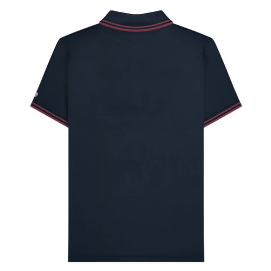 Lambretta - Poloshirt für Herren (Dunkel-Marineblau/Burgunderrot) - Image 2