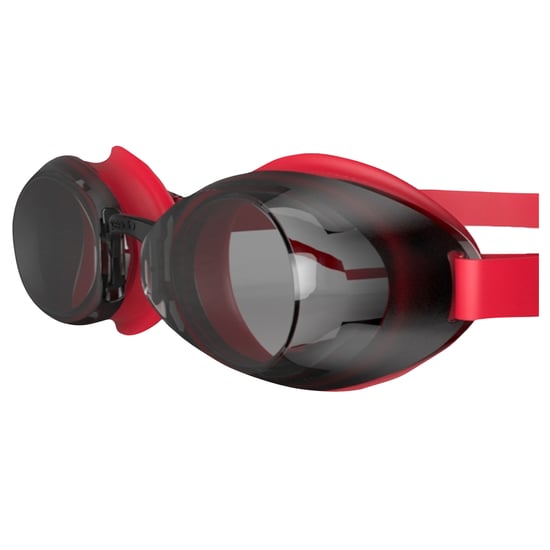 Speedo - "Jet 2.0" Schwimmbrille für Herren/Damen Unisex (Rot/Rauch-Grau) - Image 3