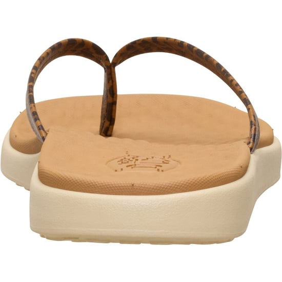 HEYDUDE Maui Breeze Polyurethan Damen Tan Leopard Flip-Flops - Image 2